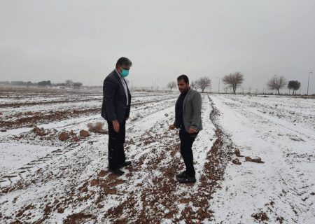 بازدید میدانی از روند پیشرفت پروژه­ های مزرعه رحیم ­آباد، استان اصفهان