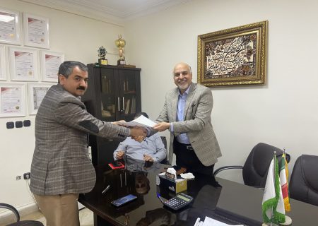 عقد قرارداد فروش روغن زیتون به بنیاد نیکوکاری دکتر نبی